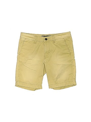 Juniors top khaki shorts