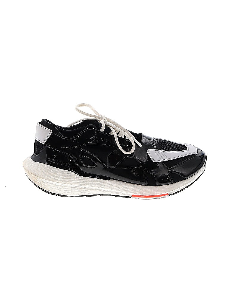 Adidas Stella McCartney Solid Black Sneakers Size 10 1/2 - photo 1