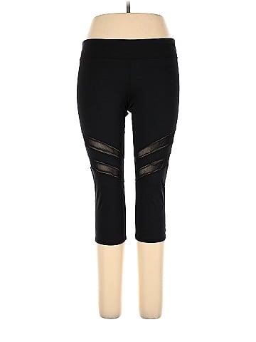 Marc New York by Andrew Marc Performance Solid Black Leggings Size XL - 68%  off