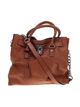 MICHAEL Michael Kors Leather Satchel (view 1)