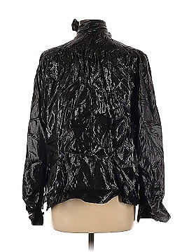 AKRIS Long Sleeve Silk Top (view 2)