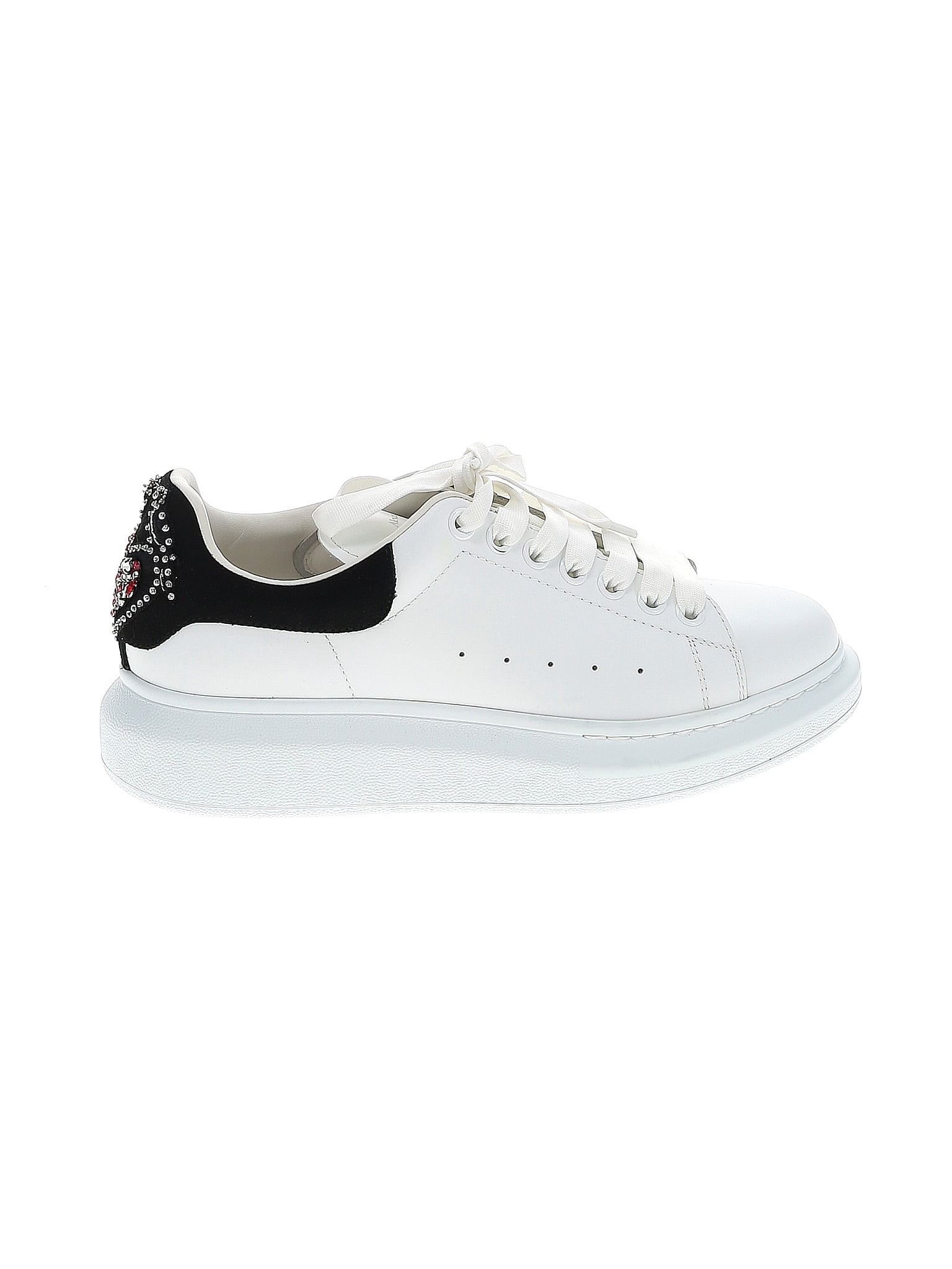 Alexander McQueen 100% Leather White Sneakers Size 40 (EU) - 45% off ...