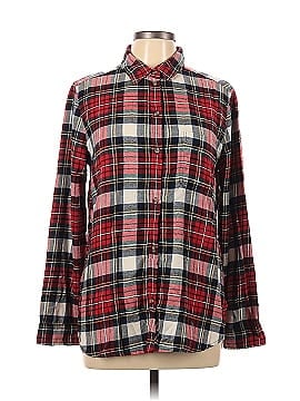 American Eagle Outfitters Long Sleeve Button-Down Shirt (view 1)