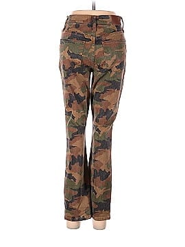 Madewell The High-Rise Slim Boyjean in Cottontail Camo (view 2)