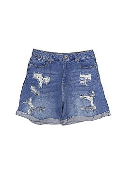 Wax Jean Denim Shorts (view 1)