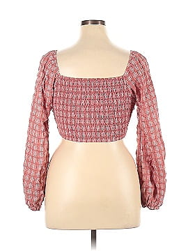 Pink Lily Long Sleeve Blouse (view 2)