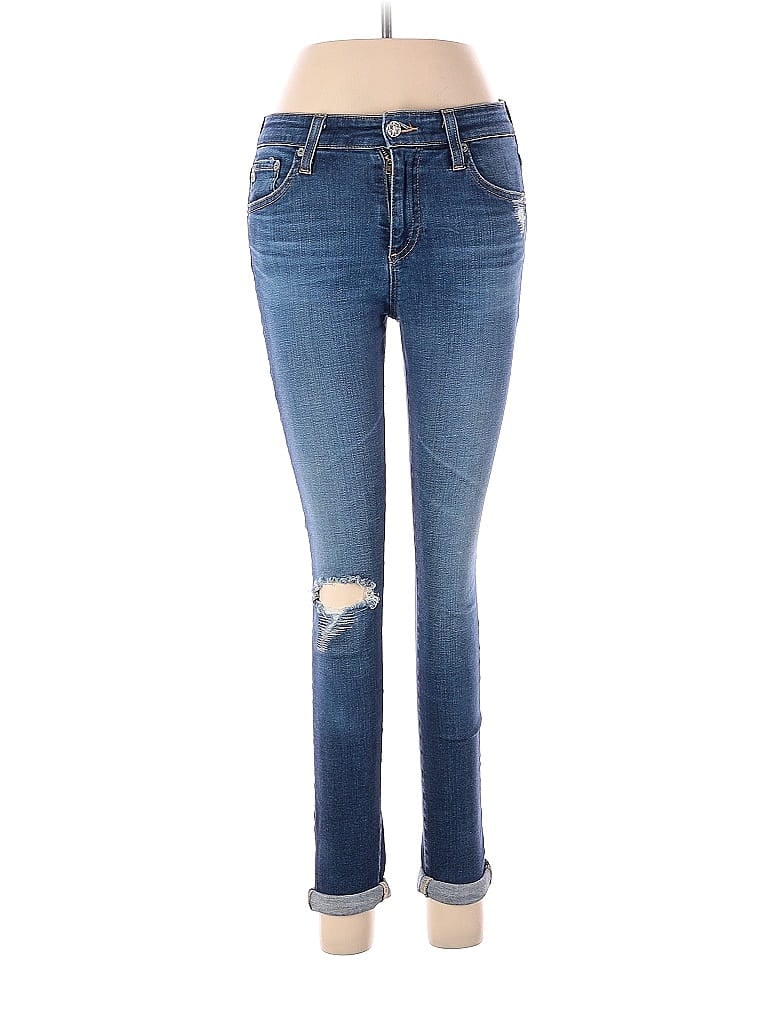 Pre-owned Adriano Goldschmied Jeans In Blue