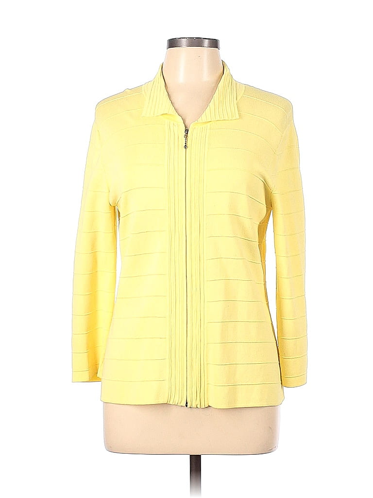 Cable & Gauge Yellow Cardigan Size L 60 off thredUP