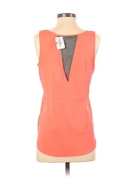 Red Saks Fifth Avenue Sleeveless Blouse (view 2)