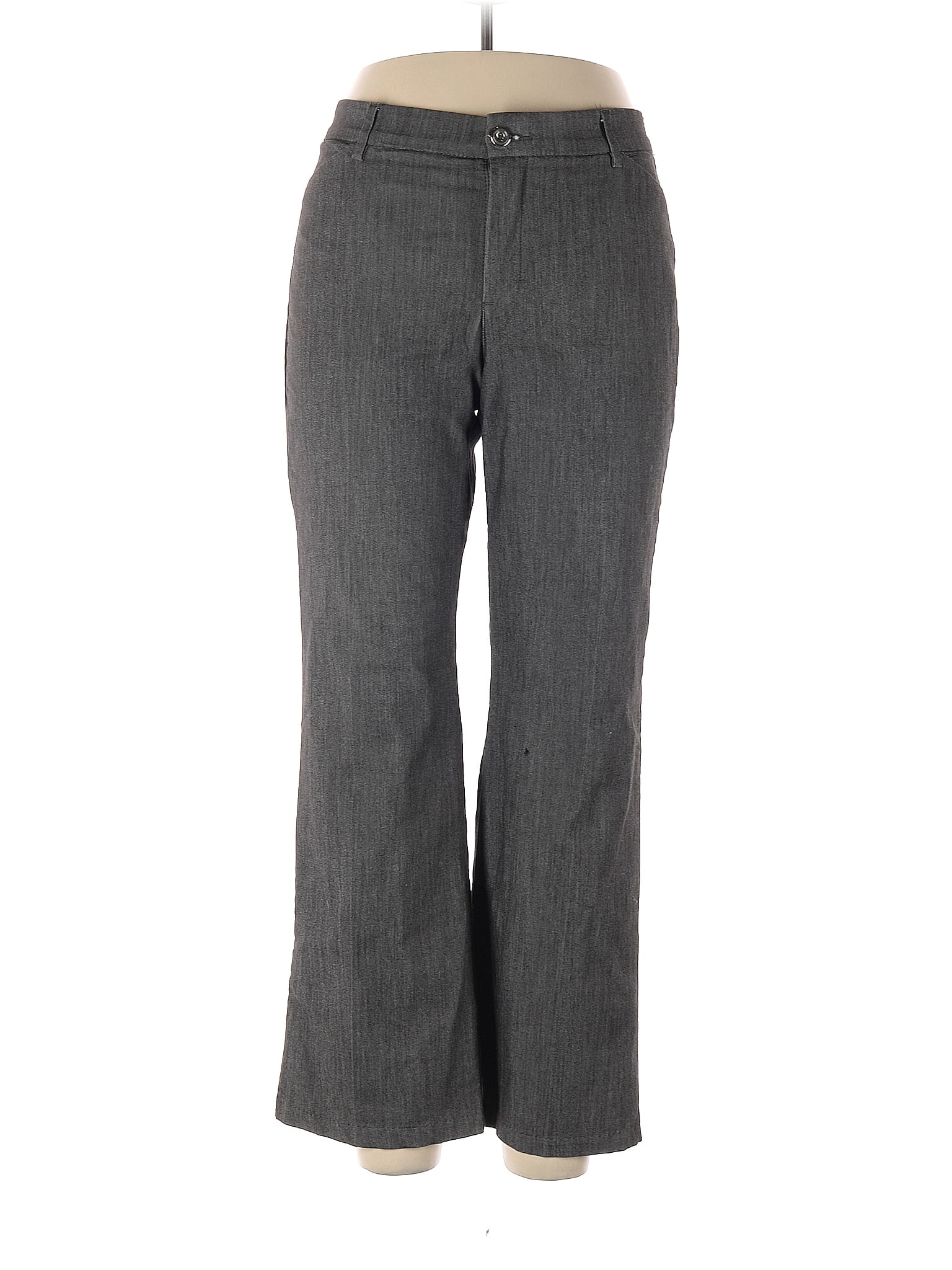 Lee Gray Casual Pants Size 12 - 61% off | thredUP