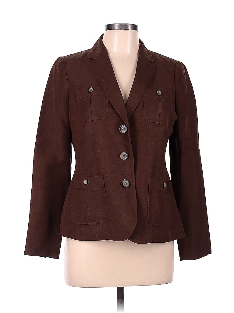 Talbots Brown Blazer Size 8 (Petite) - 82% off | thredUP