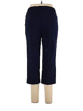 TanJay Brand Petites Dress Pants Stretch Navy Blue Women Size 6P Inseam 27  Rayon