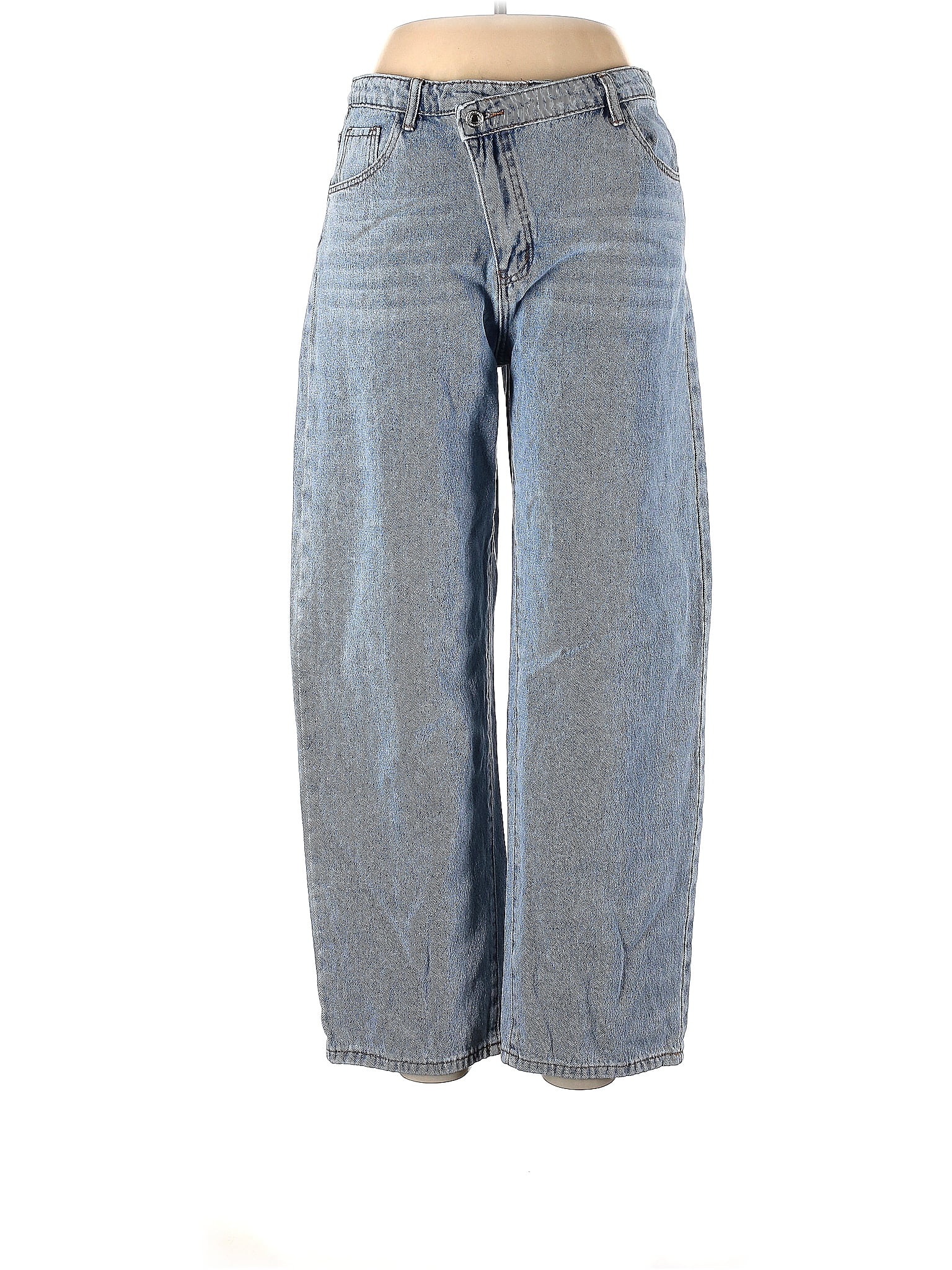Shein 100% Cotton Blue Jeans Size L - 40% off | thredUP