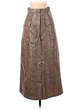 Nanushka Faux Leather Skirt (view 1)