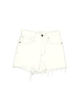 Madewell The Perfect Jean Short in Cloud Lining (view 1)