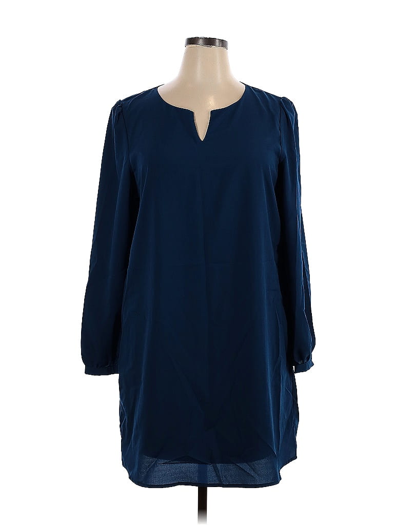 Cable & Gauge 100% Polyester Blue Cocktail Dress Size XL - 45% off ...