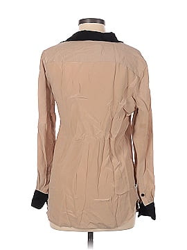 Moda International Long Sleeve Silk Top (view 2)
