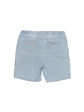 Women With Control Denim Shorts (view 2)