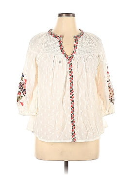 Solitaire Long Sleeve Blouse (view 1)