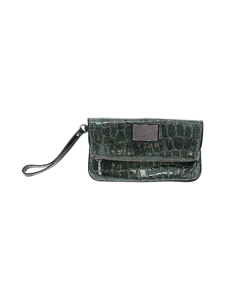 Simply Vera Vera Wang 100% Other Green Wristlet One Size - photo 1