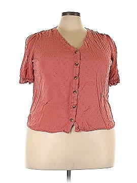 Meri Skye Short Sleeve Button-Down Shirt (view 1)