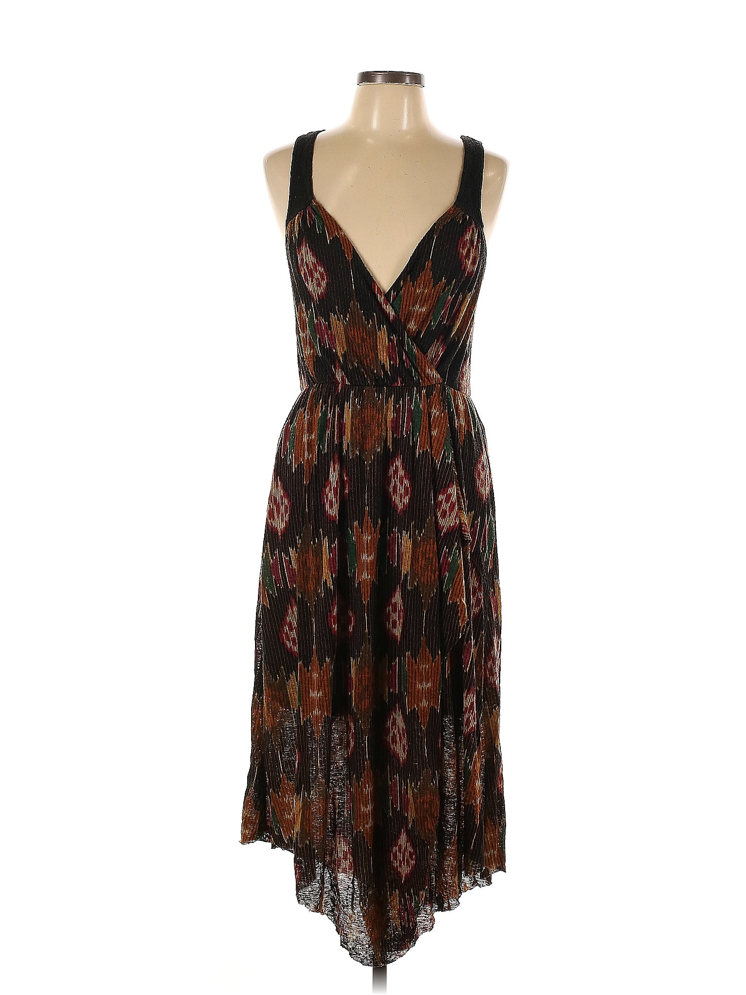 Free People Brown Casual Dress Size L - 59% off | thredUP