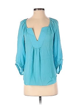Alice & Trixie Long Sleeve Silk Top (view 1)