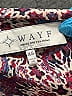 WAYF 100% Polyester Purple Red Short Sleeve Blouse Size XS - photo 3