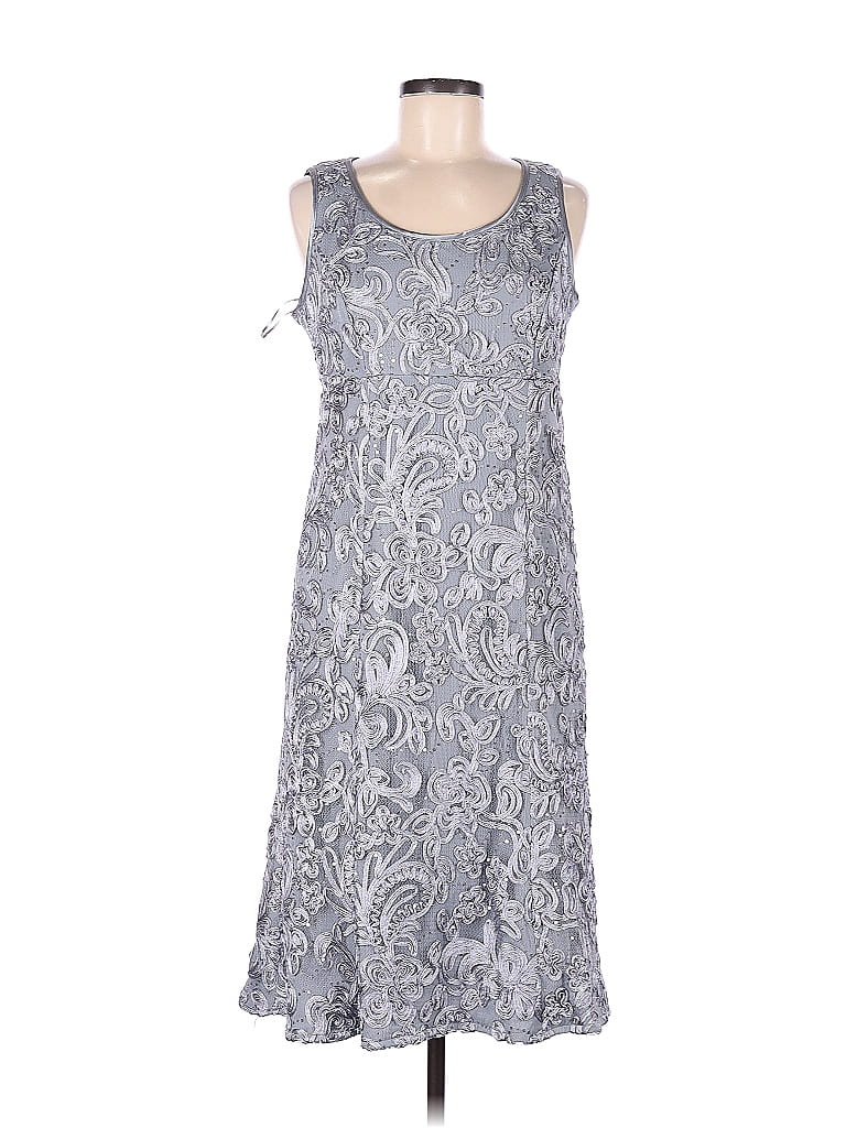 R&M Richards Multi Color Gray Cocktail Dress Size 8 - 74% off | thredUP