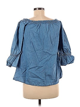 Mileage 3/4 Sleeve Blouse (view 2)