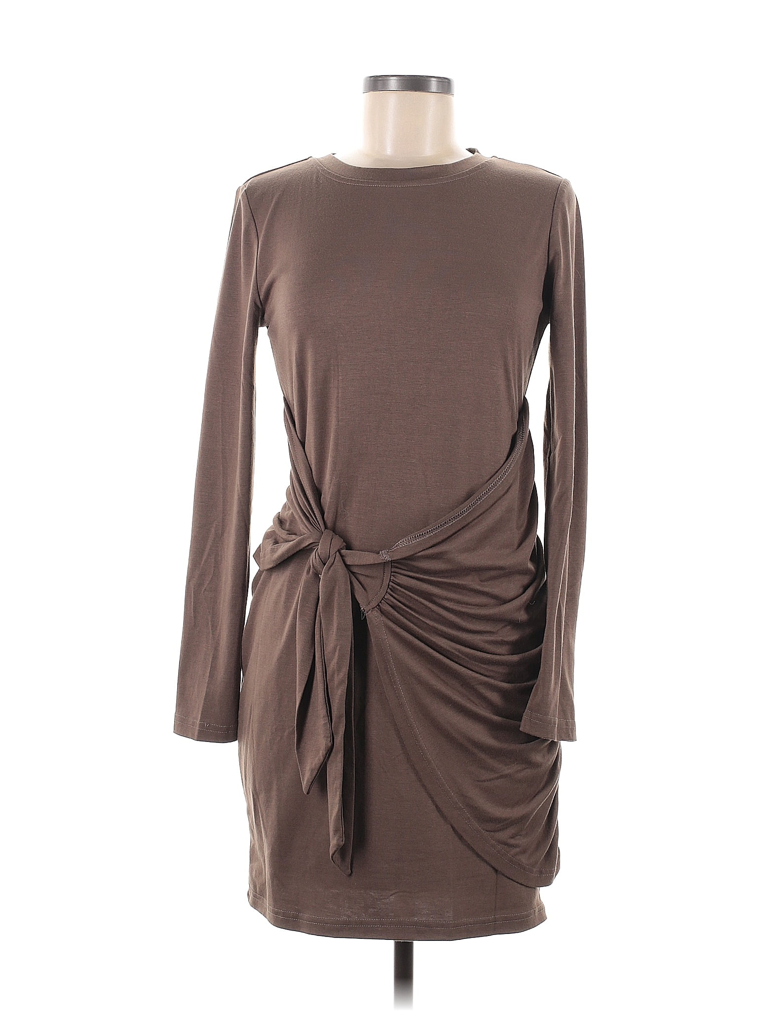 BTFBM Brown Casual Dress Size S - 44% off | ThredUp
