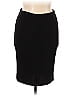 Bar III Solid Black Casual Skirt Size XL - photo 1