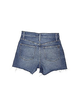 Madewell High-Rise Denim Shorts in Burke Wash: Button-Front Edition (view 2)