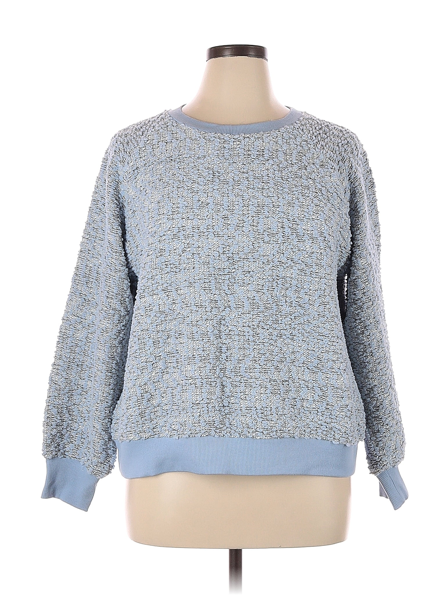 Ann Taylor LOFT Blue Pullover Sweater Size XL - 68% off | thredUP