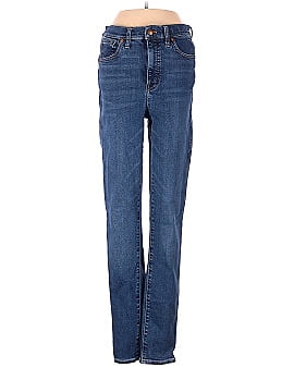 Madewell Tall 10" High-Rise Skinny Jeans in Wendover Wash: TENCEL&trade; Denim Edition (view 1)