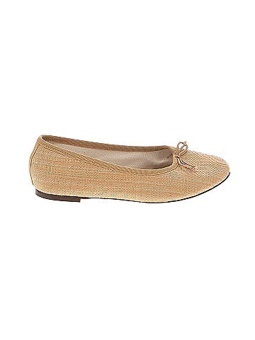 J crew gold on sale flats