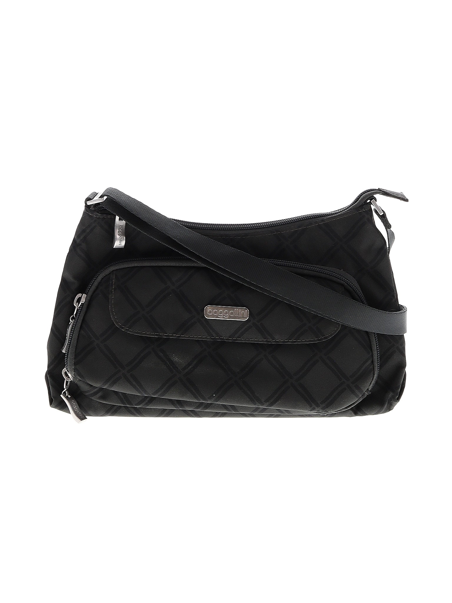 Baggallini Solid Black Crossbody Bag One Size 61 off thredUP