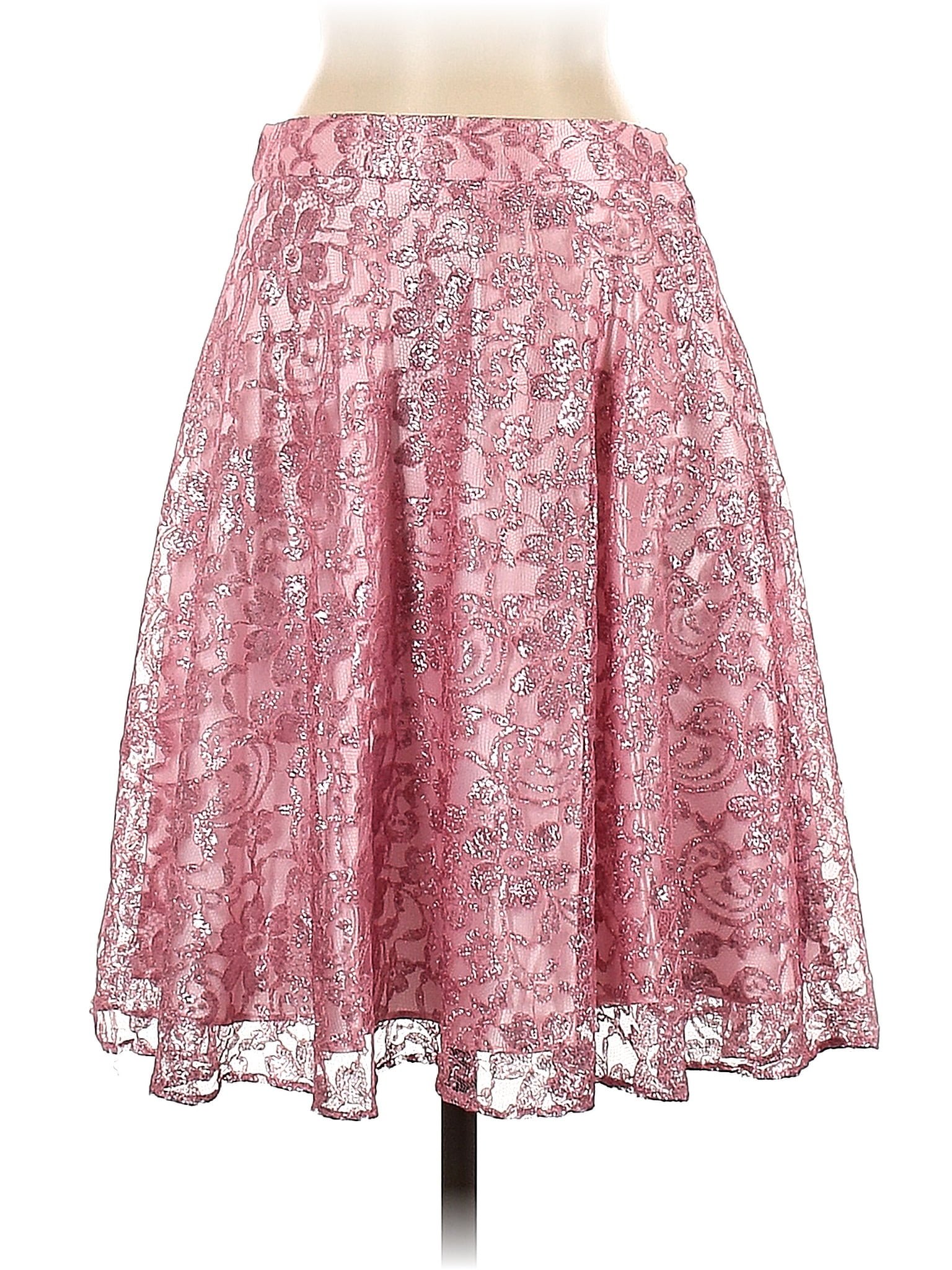 Milly Pink Formal Skirt Size 2 81 off thredUP