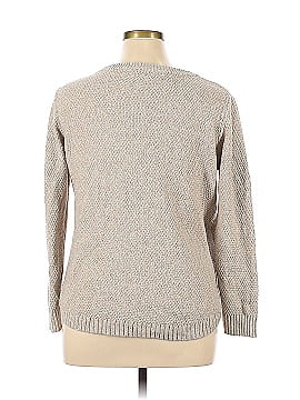 Pink Clover Pullover Sweater (view 2)