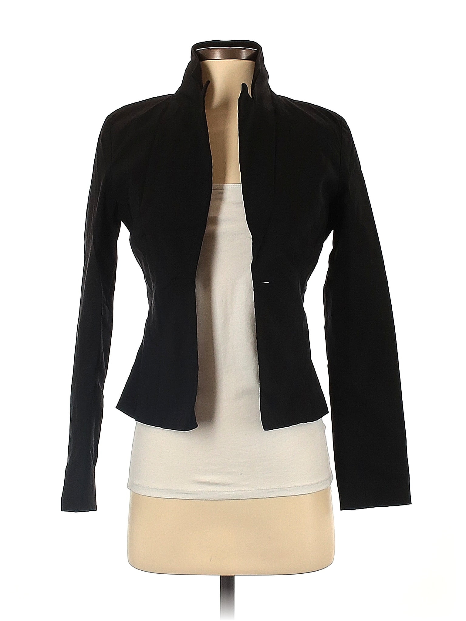 Forever 21 Solid Black Blazer Size S 64 Off Thredup