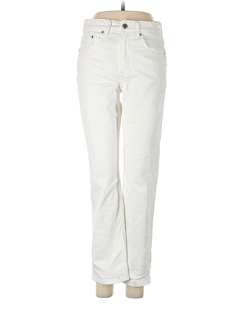&Denim by H&M Ivory Jeans Size 6 - 68% off | thredUP