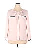 Reitmans 100% Polyester Pink Long Sleeve Blouse Size XXL (Petite) - photo 1