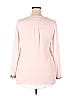 Reitmans 100% Polyester Pink Long Sleeve Blouse Size XXL (Petite) - photo 2
