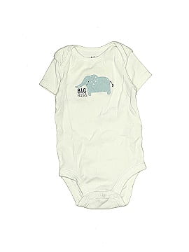 Child of Mine by Carter's Short Sleeve Onesie (view 1)