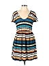 Iz Byer 100% Polyester Brown Casual Dress Size L - photo 1