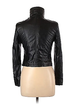 Temt Faux Leather Jacket (view 2)