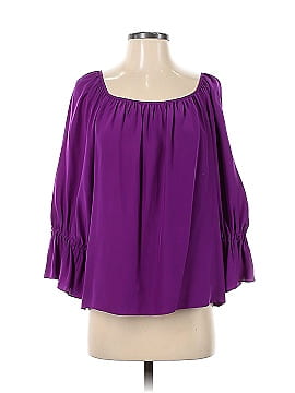 Alice & Trixie 3/4 Sleeve Silk Top (view 1)