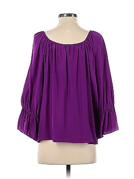 Alice & Trixie 3/4 Sleeve Silk Top (view 2)