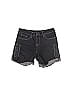 PrAna Gray Black Denim Shorts Size 2 - photo 1