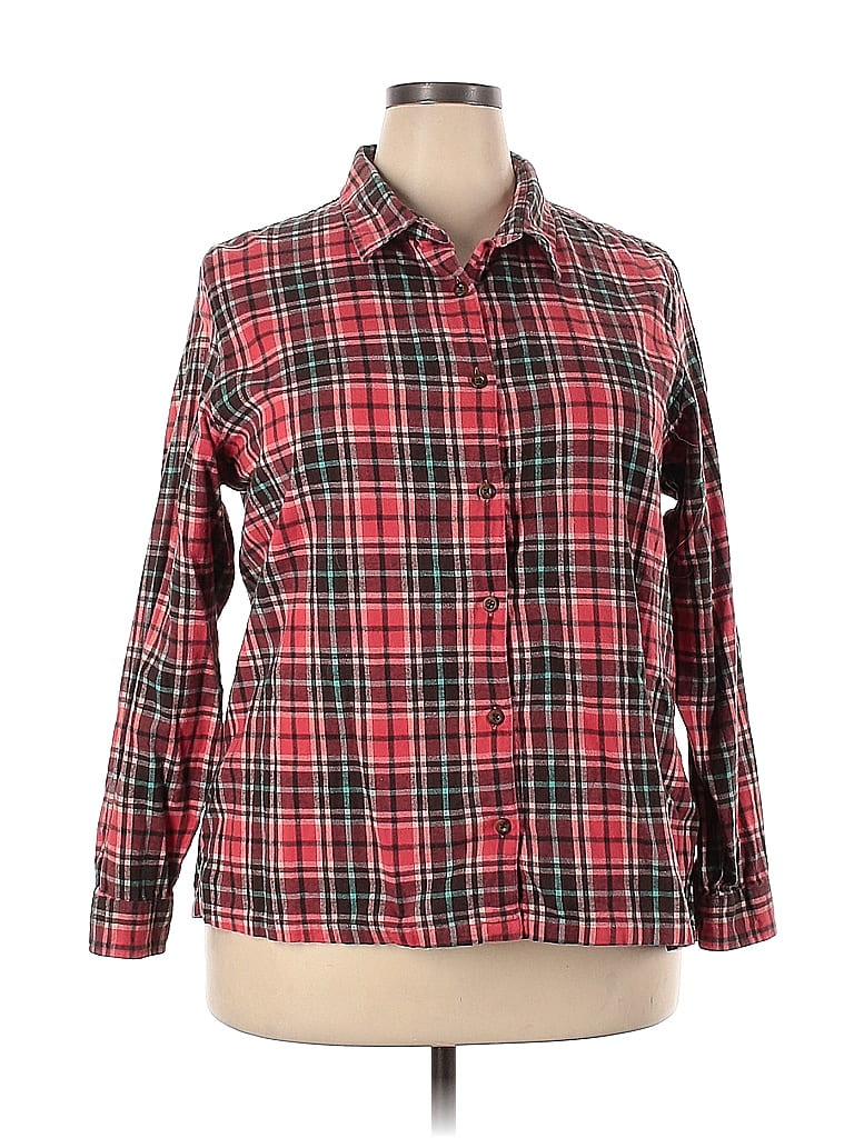 Chemise Cabela's Homme - Verte, 100% Coton, Flanelle épaisse - Taille M - Occasion